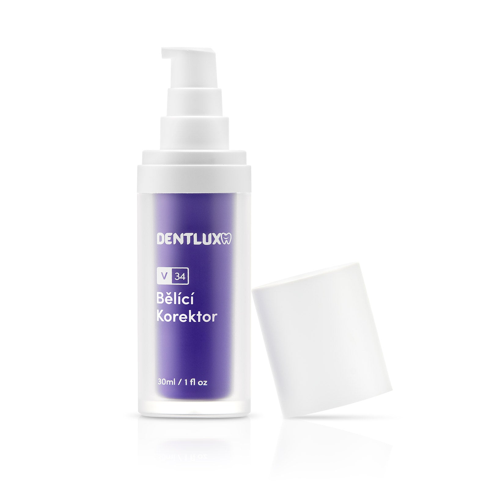 Dentlux V34 bělící korektor + 2x nanokartáček - Dentlux