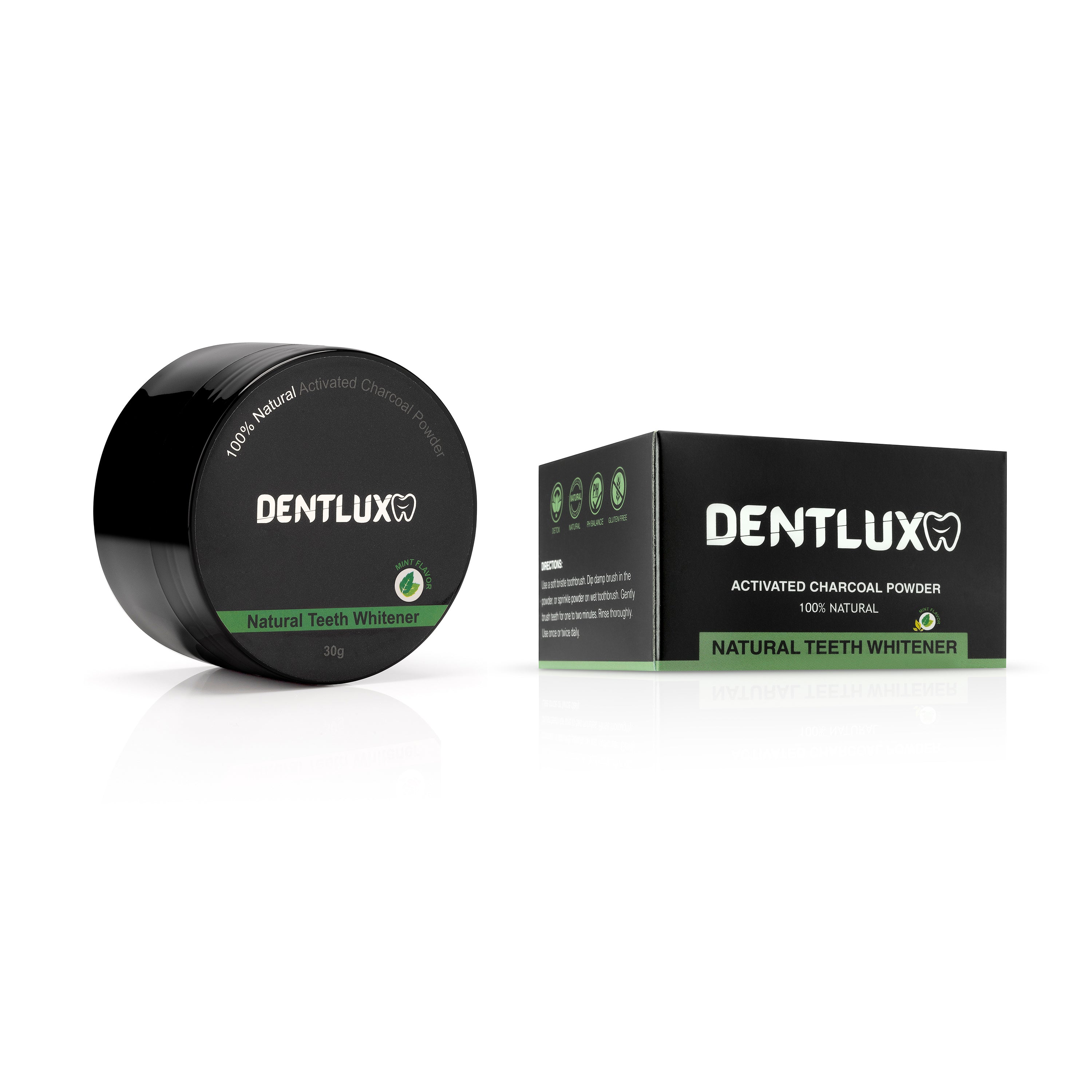 Dentlux bělící pudr na zuby 1+1 - Dentlux