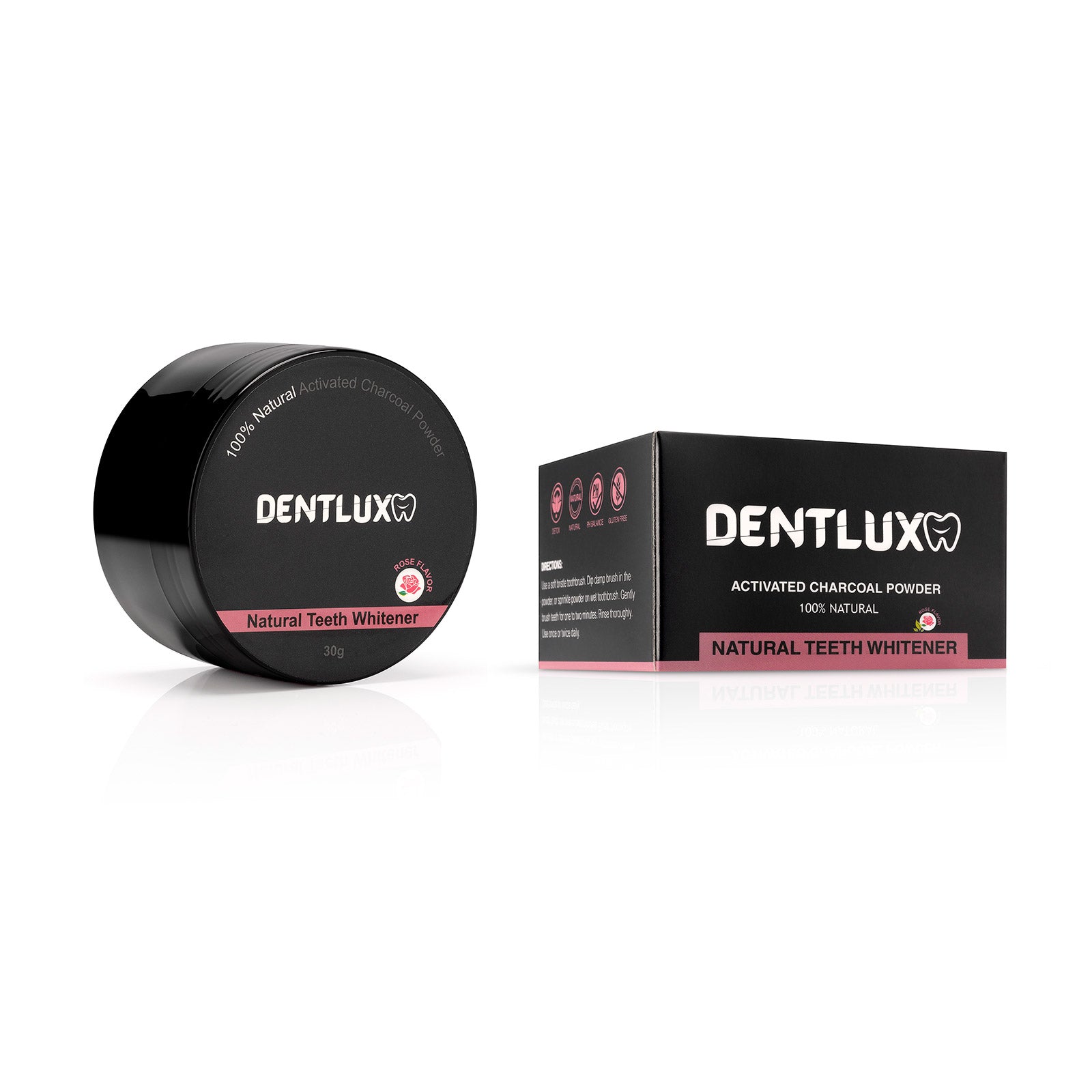 Dentlux bělící pudr na zuby 1+1 - Dentlux